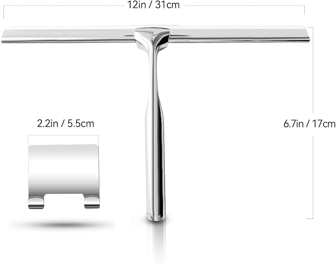 Shower Squeegees Stainless Steel - Image 5