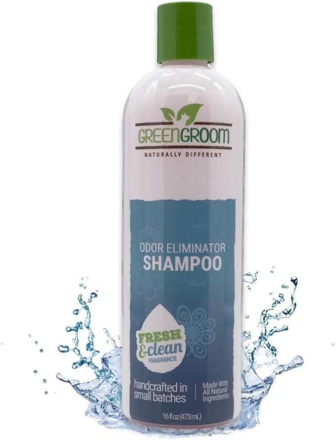 Green Groom Odor Eliminator Dog Shampoo, 16 oz by GreenGroom%7CGroomersChoice