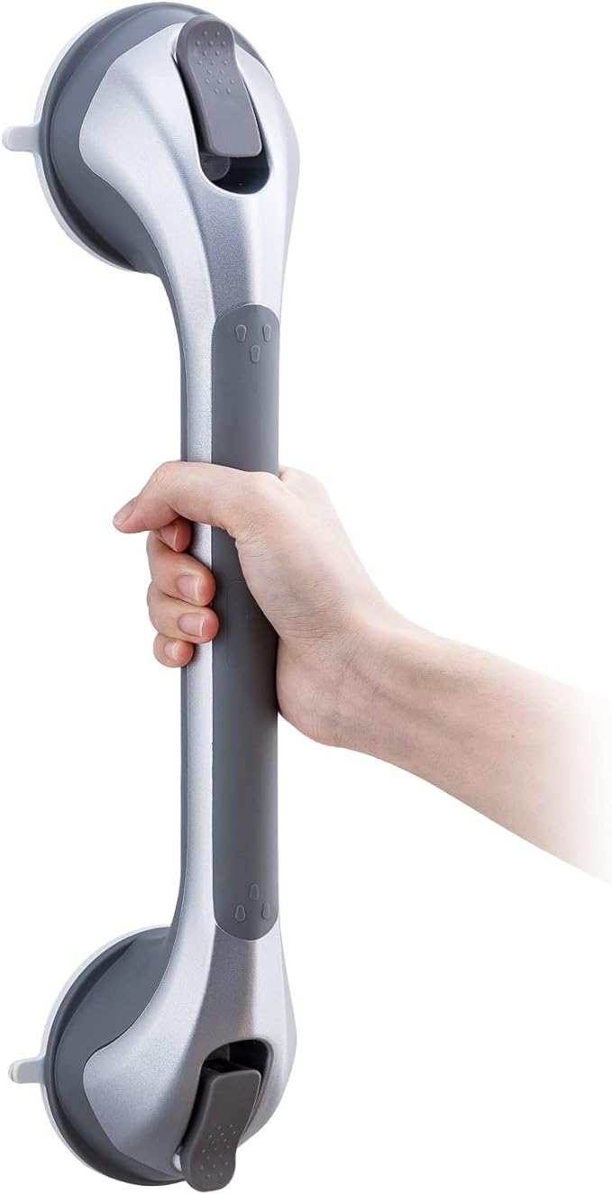 TAILI Shower Grab Bar 16 Inch Suction Cup Grab Bars by TAILI