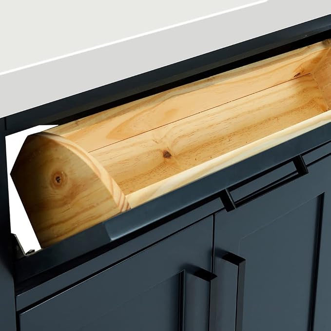 ARIEL Double Vanity 73" Midnight Blue - Image 9
