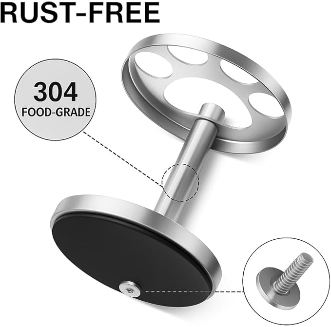 Stainless Toothbrush Holder Stand - Image 4
