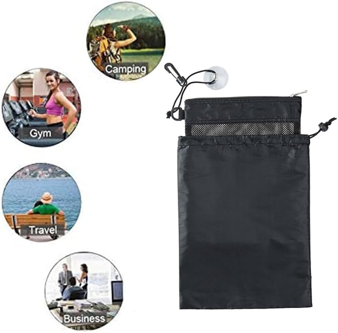 Shower Net Bag, Gym Shower Bag, Caddy Portable, - Image 3