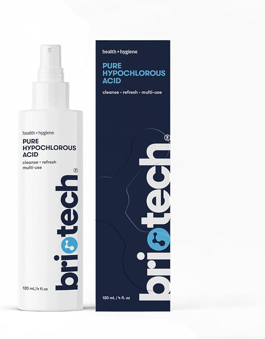 BRIOTECH Pure Hypochlorous Acid Spray and Cleanser, Original Premium HOCl by BRIOTECHUSA