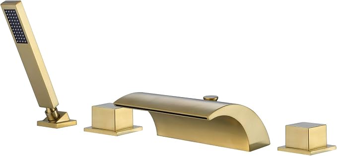 sumerain Waterfall Roman Tub Faucet by SUMERAINFAUCETS