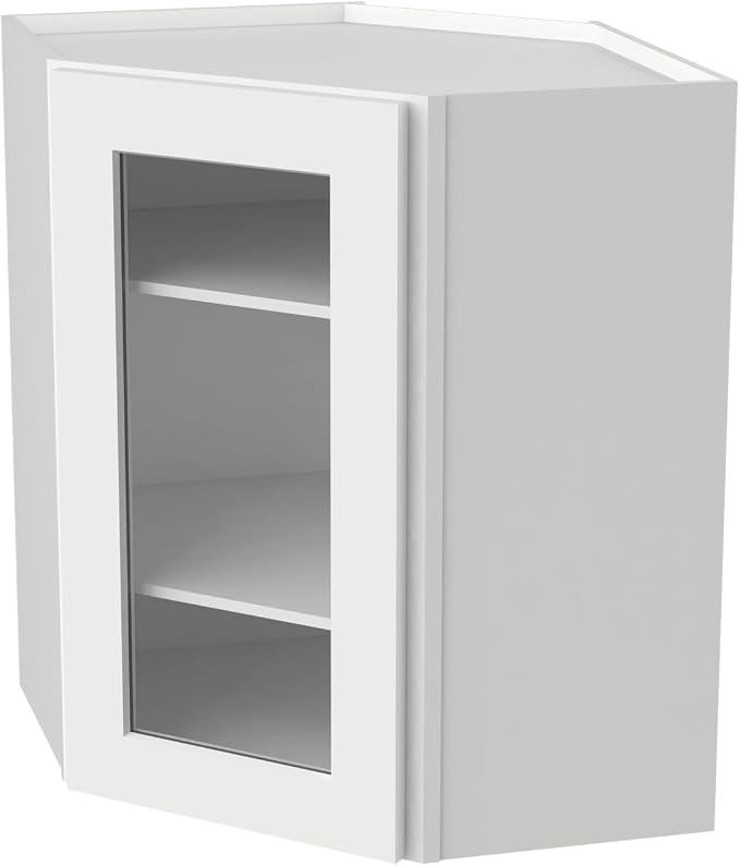 Glass Cabinet Style Corner Cabinet by HCIOANHomecabinetseries
