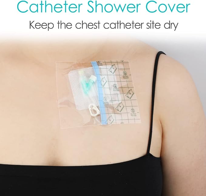 100Pcs Waterproof Shower Protector Bandage 4"x4" - Image 3