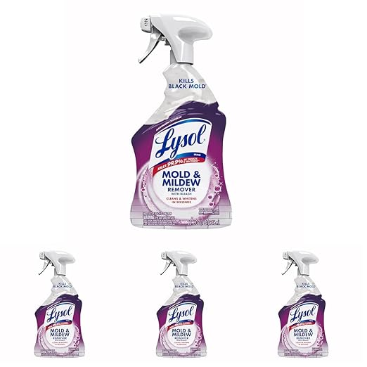 Lysol Mold & Mildew Remover Spray, Bathroom & Shower Cleaner, Disinfectant Spray by Lysol