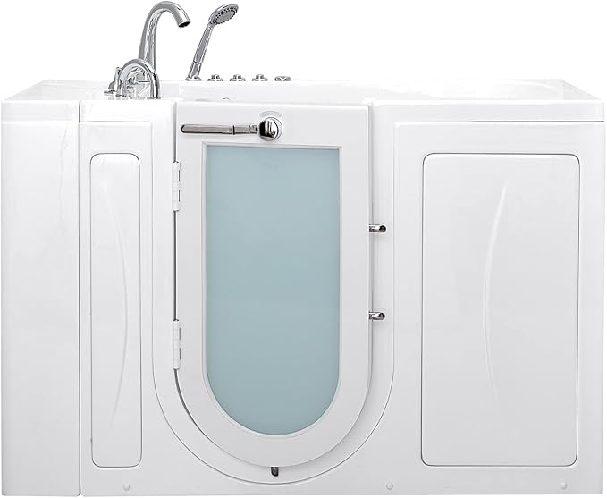 Ella Capri 30"x52" Acrylic Air and Hydro Massage Walk-In Bathtub - Image 13