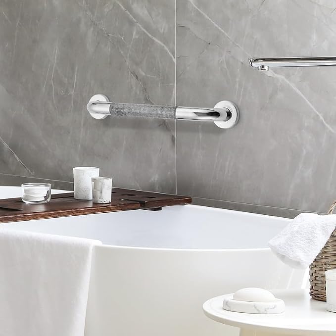 Grab Bars for Shower, 2 Pack 16-Inch Anti Slip Shower Handles for Elderly - Image 7