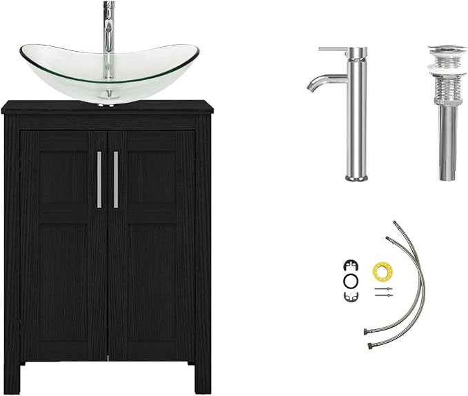 YOURLITE 24 Inches Traditional Bathroom Vanity Set - Image 7