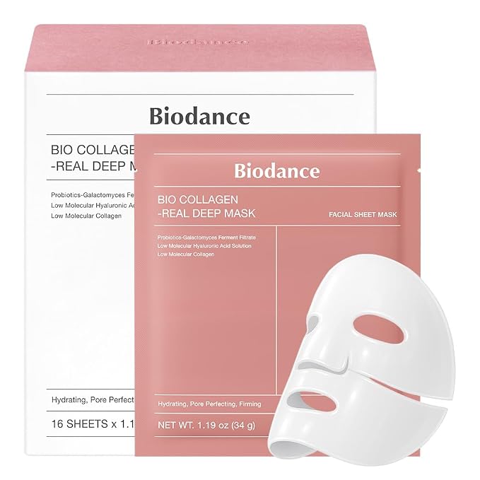 BIODANCE Bio-Collagen Real Deep Mask, Hydrating Overnight Hydrogel Mask by BIODANCE