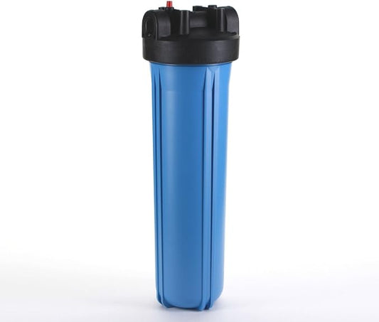 Hydronix HF45-20BLBK15PR Water Filter Housing 20" Blue 4.5" Big Body Size by Hydronix