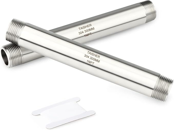 TAISHER 2PCS Stainless Steel Pipe Fittings by TAISHER