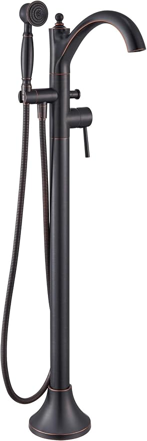 Freestanding Bathtub Faucet, Classic Free Standing Tub Faucet by Wintap