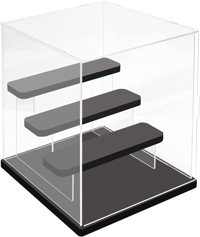 Choowin 4 Tier Small Clear Acrylic Display Case by Choowin