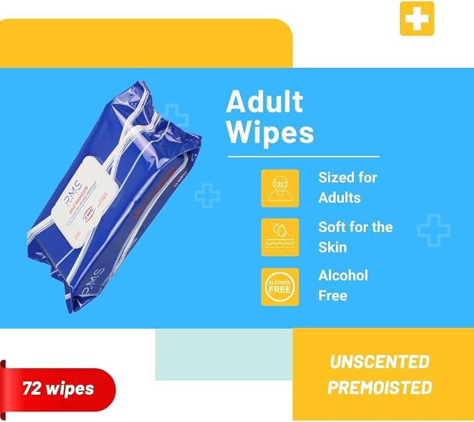 Disposable Adult Wet Wipes or Washcloths 8” X 12” Extra Soft Non-Irritating - Image 5
