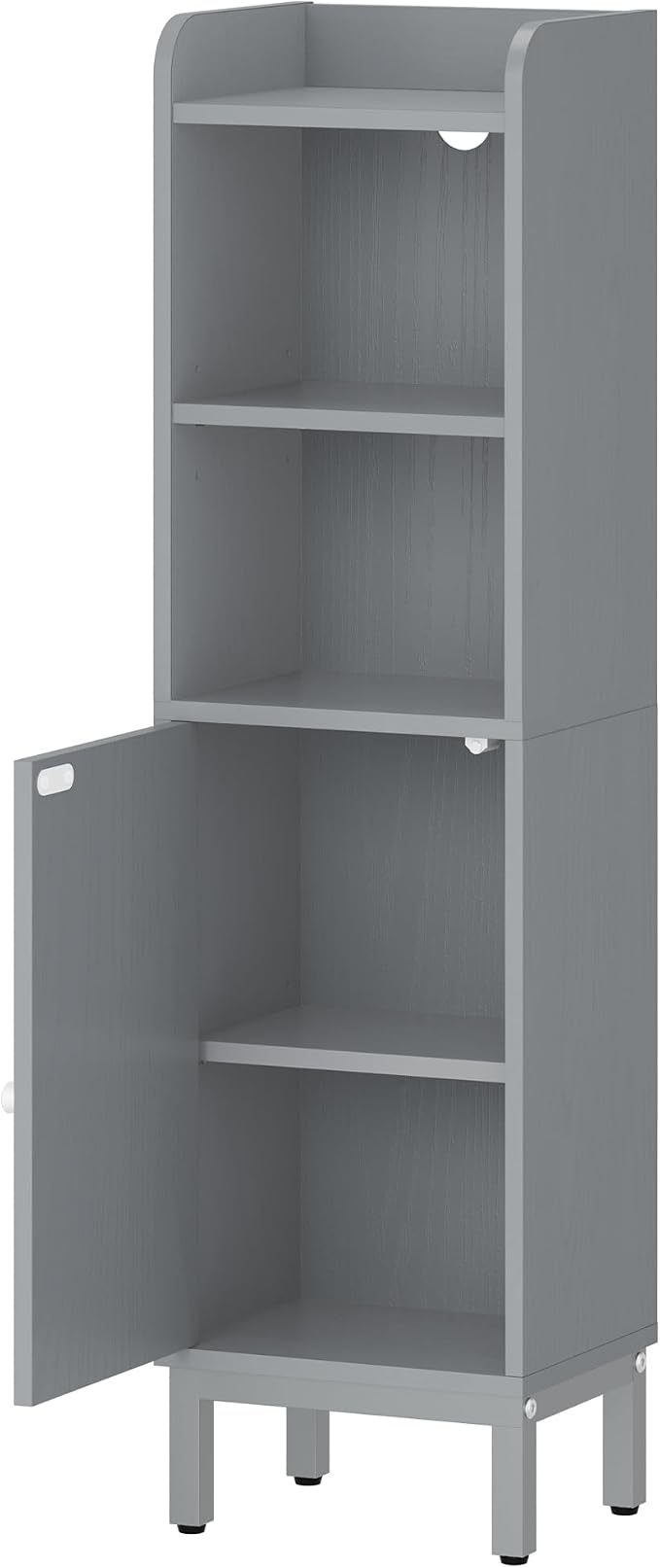 Bathroom Storage Cabinet, Small Corner Floor Cabinet - Image 9