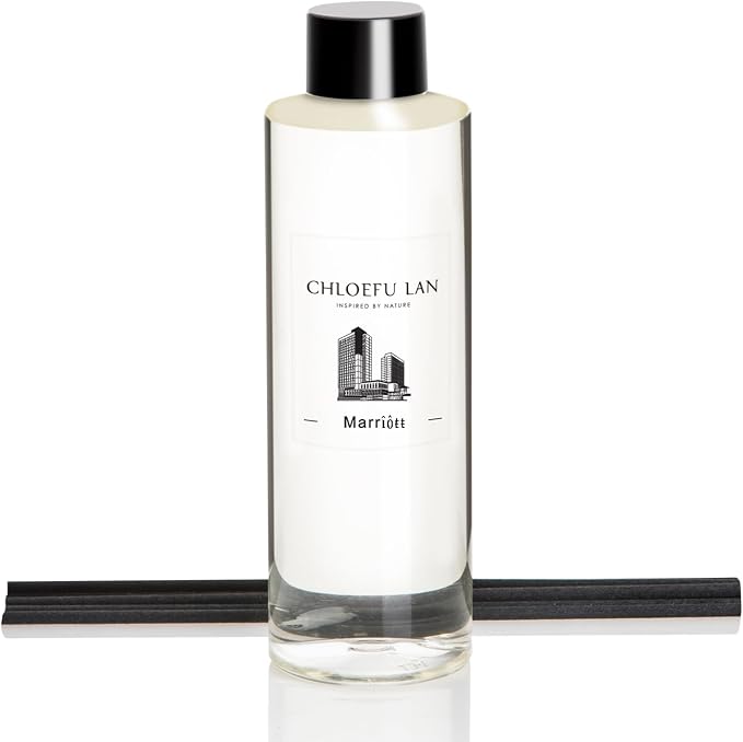 Chloefu LAN Hotel Scented Oil Diffuser Refill 200ml/6.76 fl oz Natural by ChloefuLANScentedCandles