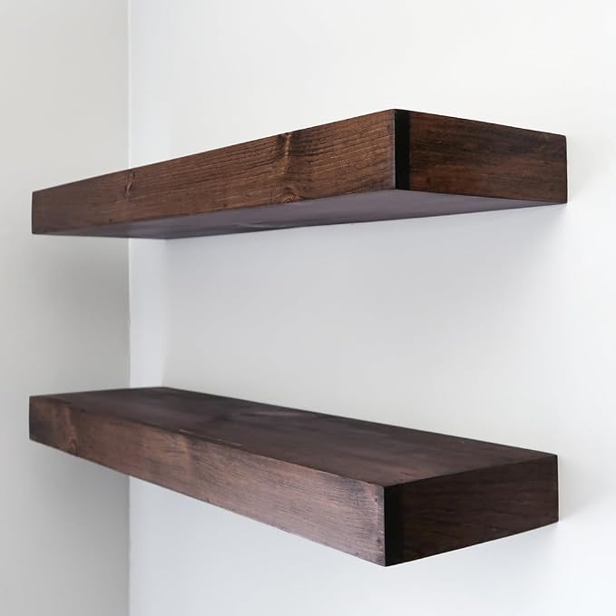 Urbandi Modern Floating Shelves 3 Inches Thick - Image 6