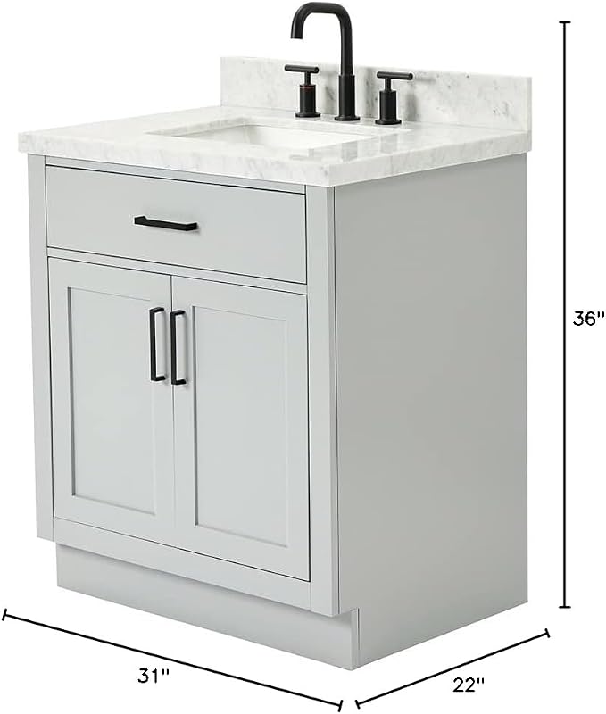 ARIEL Hepburn 31 Inch Bathroom Vanity - Image 3