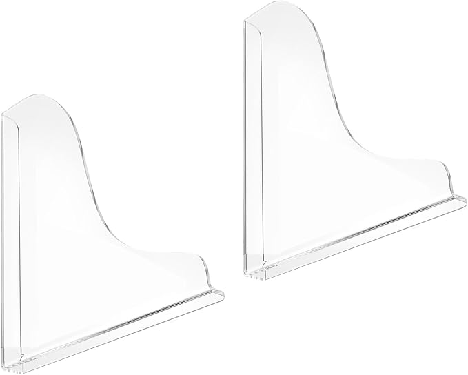 2 Pack Clear Acrylic Shower Splash Guard - Image 5