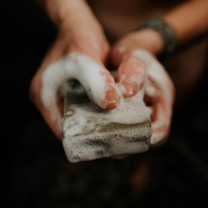 Alaska Glacial Cold-Process Mineral Clay Soap Bar made - Image 4