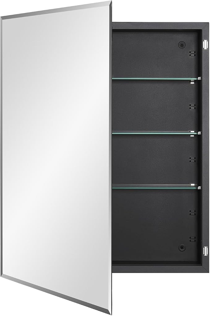 Black Bathroom Medicine Cabinet - Image 8