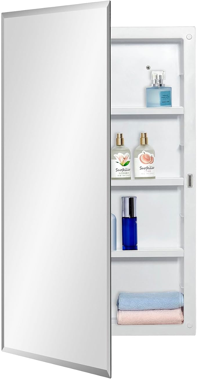 Plastic Medicine Mirror Cabinet by MedicineCabinetsMirrors