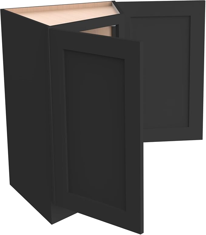 Corner Cabinet for Kitchen Bathroom, Solid Wood Frame - Image 5