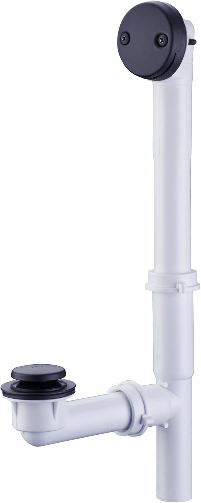 1-1/2" Bathtub Drain Kit Wellup Tubular Tip Toe Bath Waste Drain Kit, Touch-Toe by WELLUP
