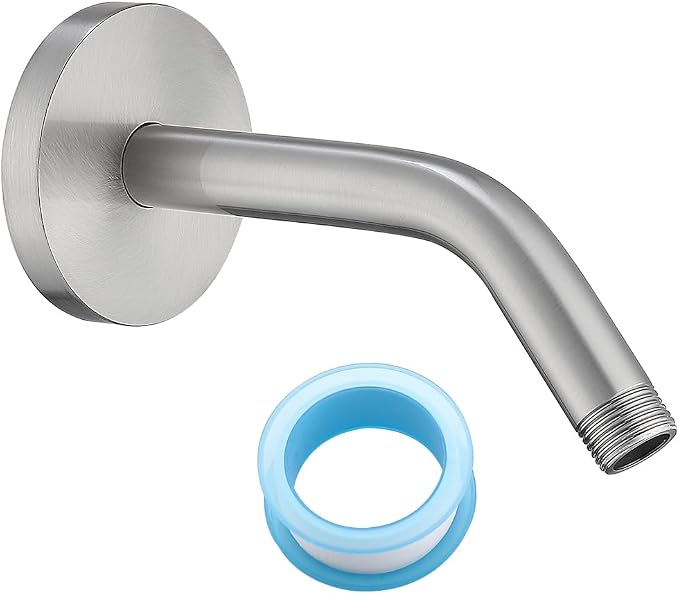 Wall Mounted Shower Arm Extension Head Holder Stainless Stee by SWHYGER