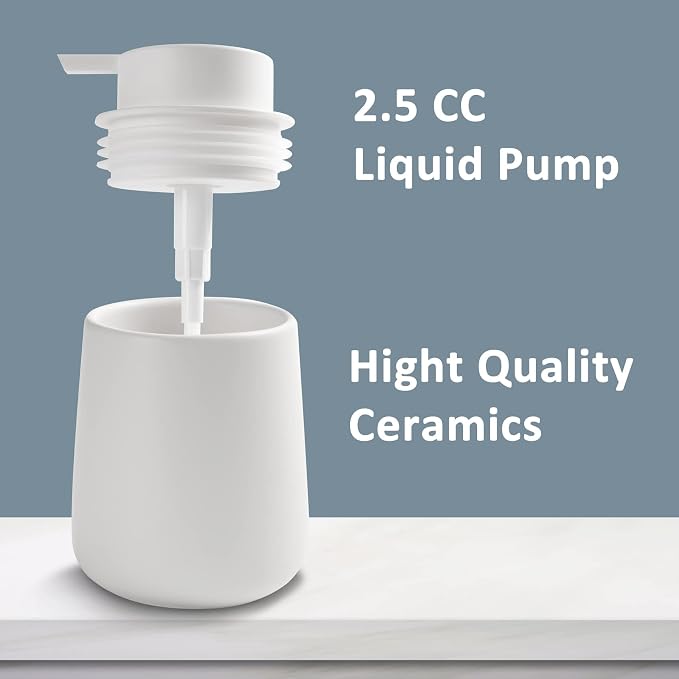 Soap Liquid Dispenser Ceramic - Image 6