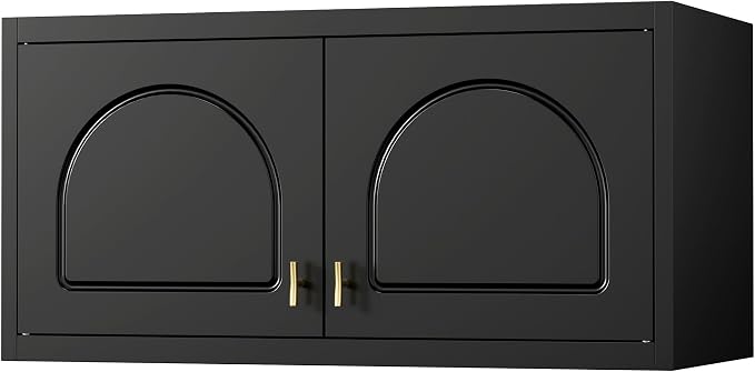 Wall Upper Storage Cabinet, Metal Bathroom Wall Mounted Cabinet, 15 Inch by Steeloong