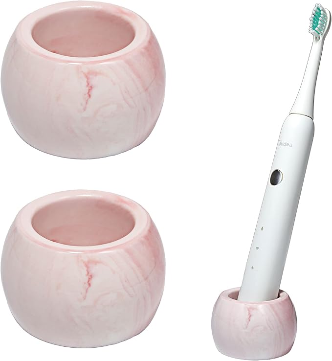 Small Ceramic Electric Toothbrush Holder Stand by asoqwal