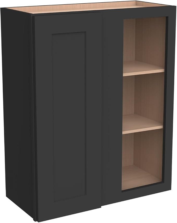 Solid Hardwood Wall Blind Corner Cabinets, Adjustable Shelves, Soft-Close Doors - Image 7