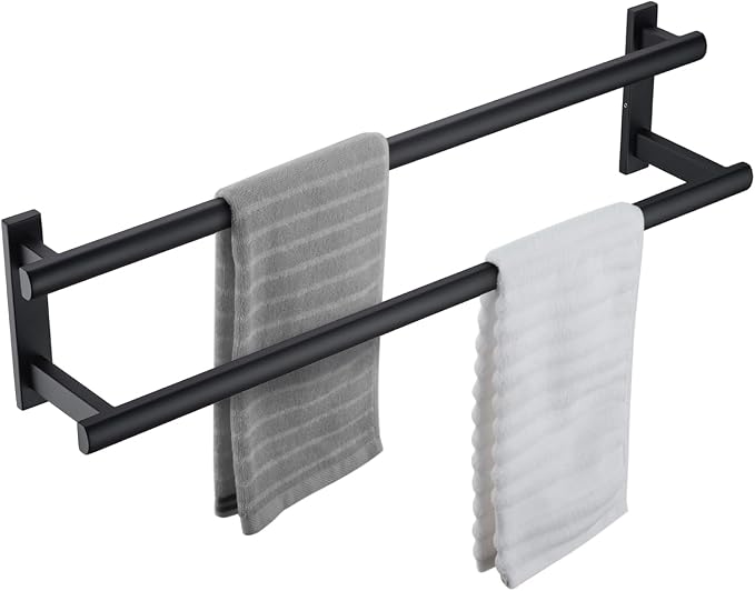 BAGNOLUX Double Towel Bar, SUS304 Towel Racks by BAGNOLUX