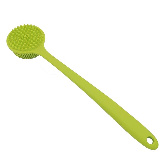 DNC Silicone Back Scrubber for Shower Soft Bath Body Brush - Image 9