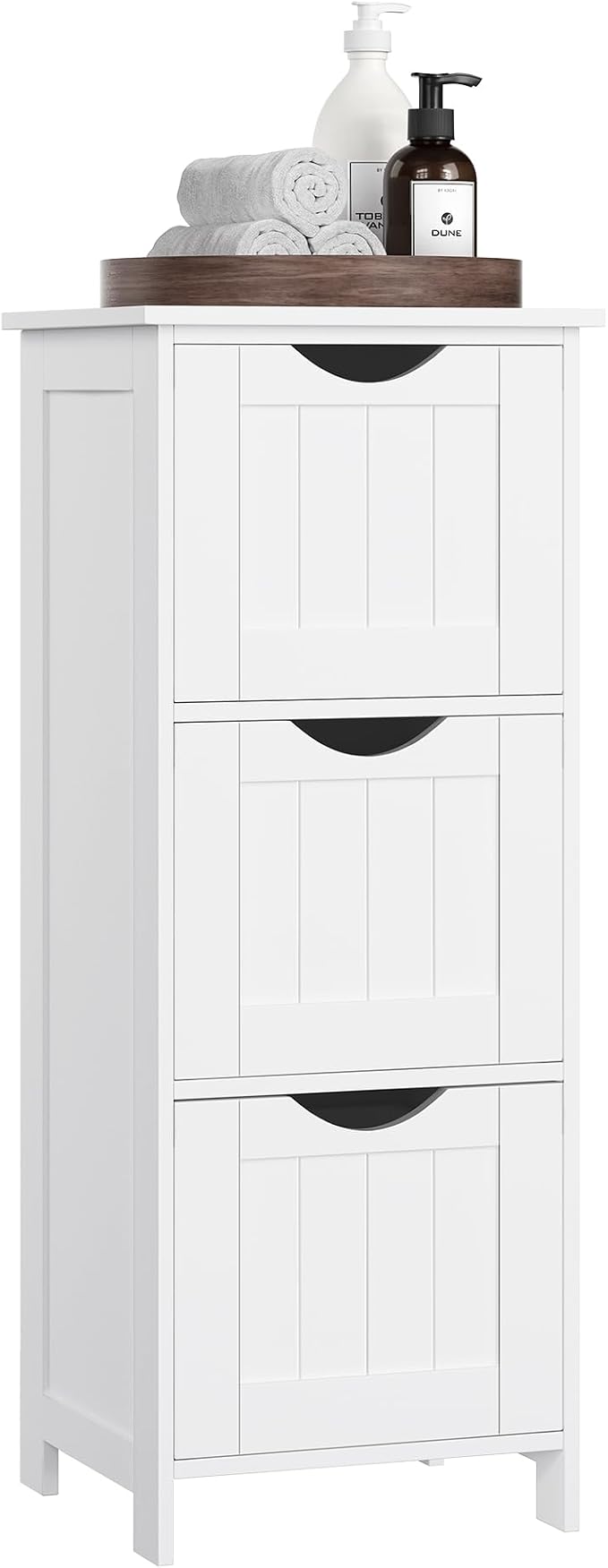 VASAGLE Floor Storage Cabinet, Freestanding Storage Unit by VASAGLEbySONGMICSHOME
