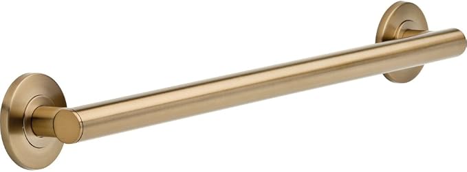 Delta Contemporary 24" Shower Grab Bar Seniors ADA Compliant Champagne Bronze by DeltaFaucet