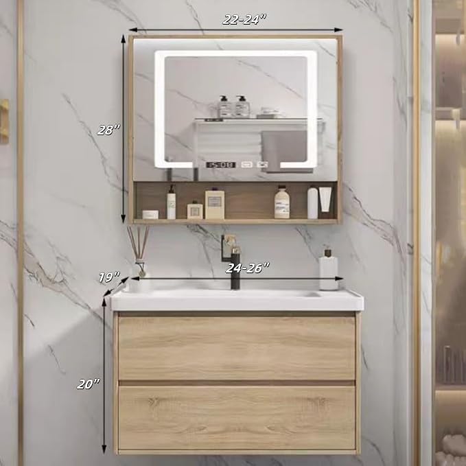 24IN Bathroom Vanity and Sink Combo - Image 2