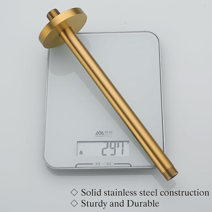 RANDOM Champagne Bronze Shower Arm - Image 6