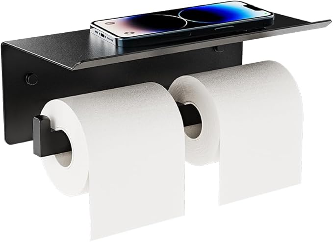 Double Toilet Paper Holder by SmallDetailMakeABigImpact