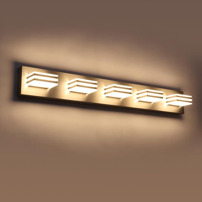 LED Wall Brushed Nickel Vanity Lights - Image 7
