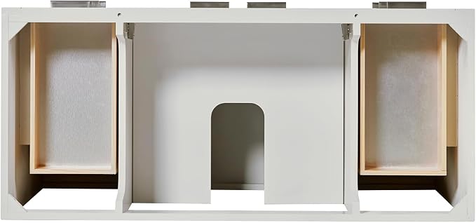 ARIEL Milan 48 Inch Single Sink Base Cabinet in Warm White - Image 12