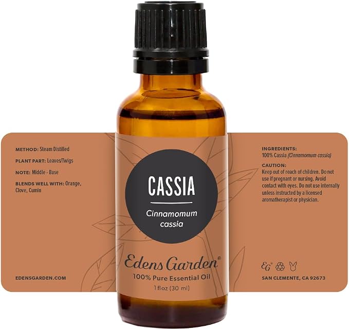 Edens Garden Cassia Essential Oil- 100% Pure Premium Grade, Therapeutic - Image 9