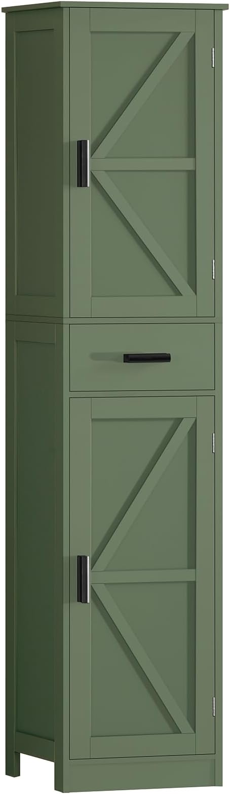 WEENFON Tall Bathroom Cabinet, Storage Cabinet by WEENFON