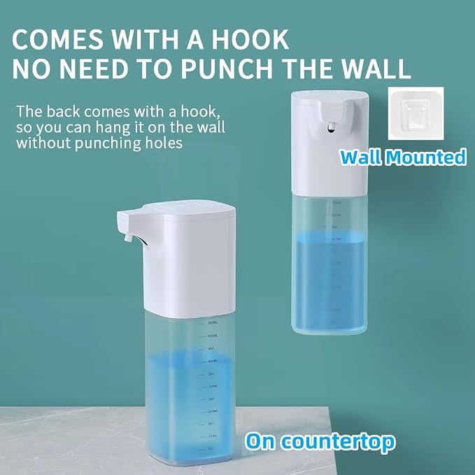 Automatic Foaming Soap Dispenser, Touchless Foam Soap Dispenser 4-Level - Image 7