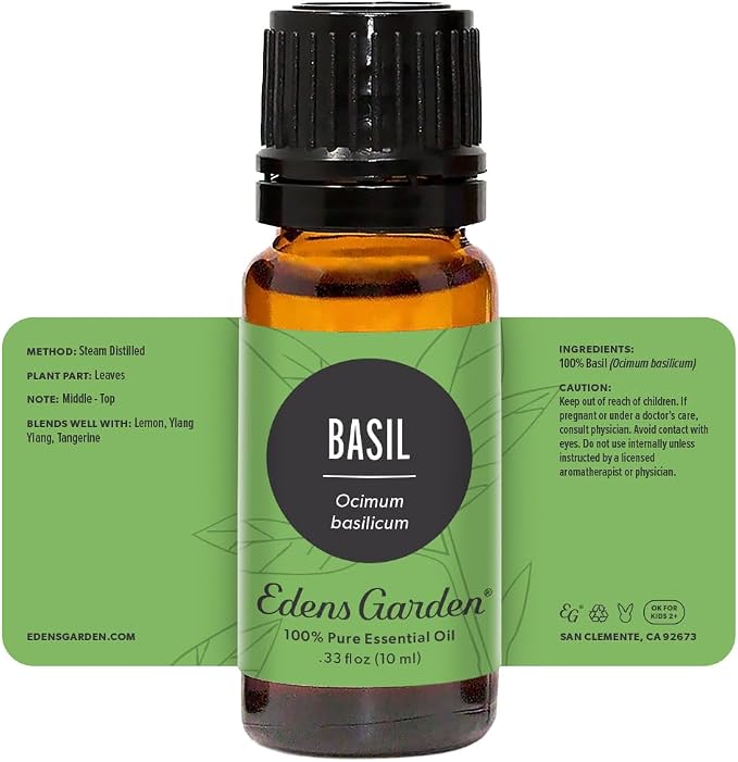 Edens Garden Basil Essential Oil- 100% Pure Premium Grade, Therapeutic - Image 9