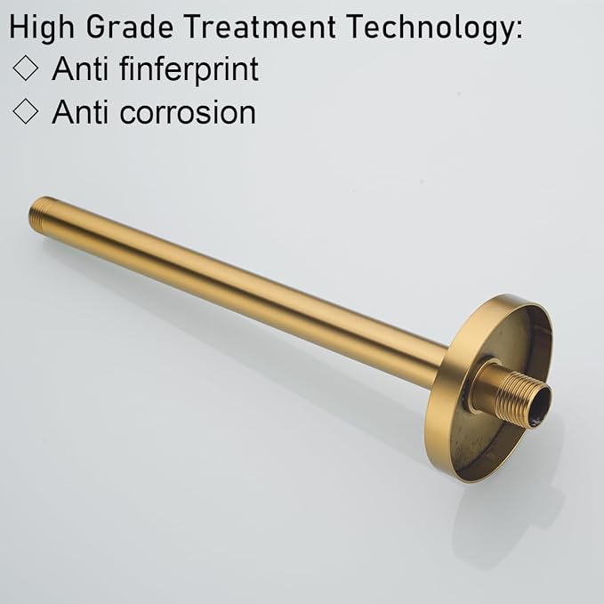 RANDOM Champagne Bronze Shower Arm - Image 4