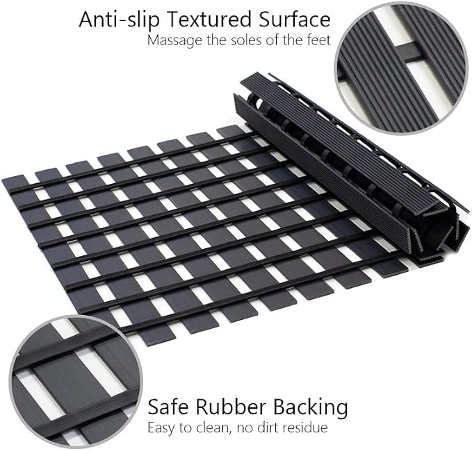 Bath Mat Non Slip Shower Mat Bathtub - Image 2